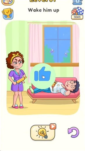 Dop5 ( Delete one part ) Wake him up #trending #viral #gaming #gameplay #games