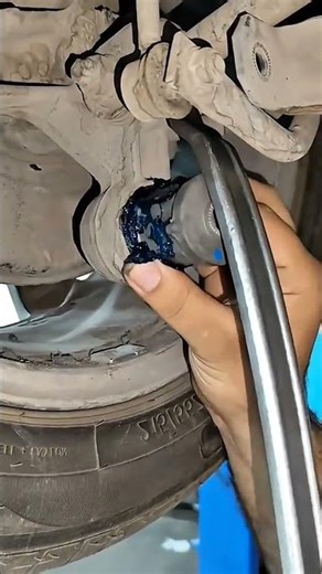 ball joint rubber installation trick #trending #shorts #short #shortsvideo