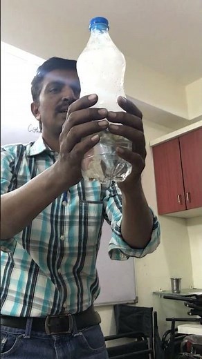 Adiabatic process demonstration