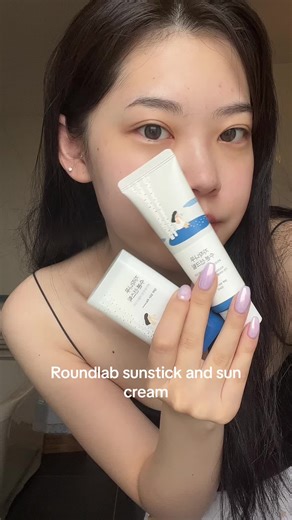 Roundlab Birch Juice Moisturizing Sunstick and Suncream Review
