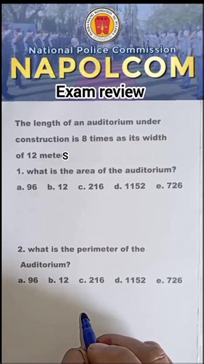 Quantitative reasoning / Napolcom exam review / civil service exam review #NAPOLCOM #CSEReview | Arturo Infornon Malag Jr.