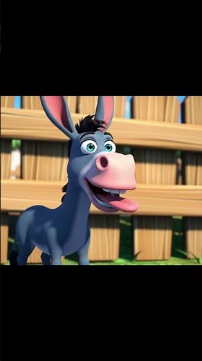 “Smiling Donkey Spreads Joy!”✨😁