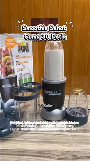 Nutribullet 900W Matte Black Blender Smoothies Maker