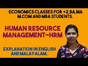 HUMAN RESOURCE MANAGEMENT ( HRM) # Meaning , Functions. Importance......