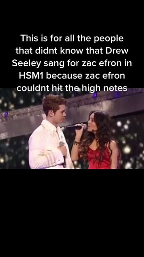 Drew Seeley Singing in High School Musical 1 Revealed