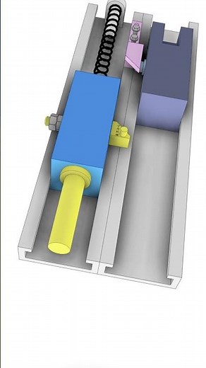 impactor mechanism#mechanism #machine#solidworks #simulation