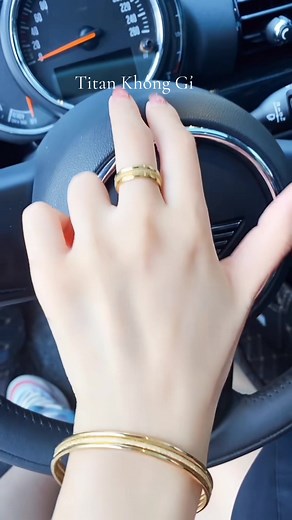 ☘️Combo bestseller nhà em ạ! Titan không gỉ. Bảo hành 6 tháng #nhan #vongtay #titan #vongbo #nhanbo