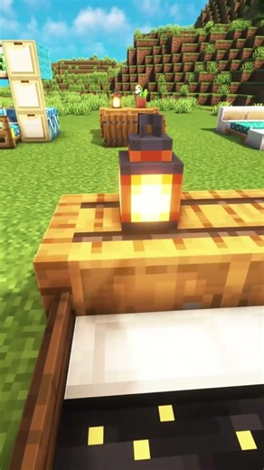 Minecraft 5 Bed Designs😱 #shorts