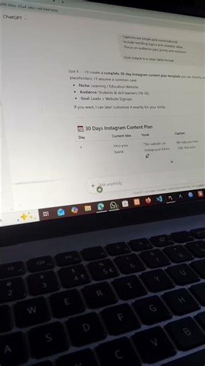 🚀 Create 30 Days Content in Just Minutes!Struggling to plan your Instagram content