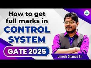 How to get Full marks in Control System | GATE 2025 #gateacademy #controlsystem