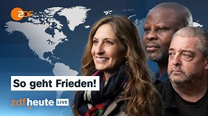 Iran, Ukraine, Syrien: Wie man Kriege beenden kann | auslandsjournal und ZDFheute live | ZDF