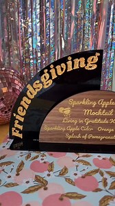 3K views · 20 reactions | What’s your go-to holiday drink? We’ll go first: coquito! 便 Lauren made this custom mocktail sign on her Glowforge Aura for a Friendsgiving get-together, and we’re loving the glitter fill she used to give her sign extra holiday sparkle. ✨ IG: laurenquigleycreations https://glowforge.visitlink.me/Tz948F | Glowforge | Facebook