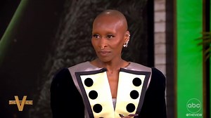 876K views · 26K reactions | Cynthia Erivo shares how her feelings of being an outsider and "not fitting in" drew her to the role of Elphaba in the highly-anticipated new film 'Wicked' and opens up about the incredible bond she's formed with her co-star Ariana Grande. | The View | Facebook