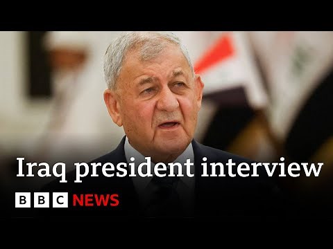 Iraq President Abdul Latif Rashid claims country’s corruption has decreased - BBC News