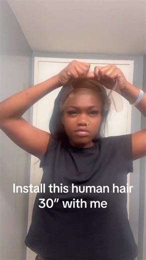 i lowkey got lazy towards the end but it’s whatever #beginer #wigs #lacefront #viral #fyp