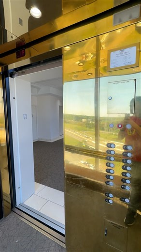 Scenic Westinghouse RT Traction Elevators #elevator #westinghouse #glasselevator