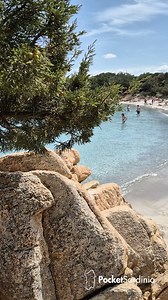 One of the prettiest beaches of Costa Smeralda in North Sardinia 🏖💙 | Pocket Sardinia