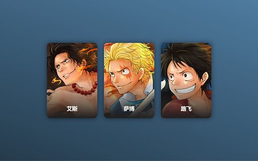 HTML5+CSS3小实例：人物介绍卡片