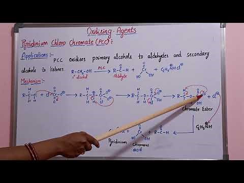 Oxidation of Primary Alcohol to Aldehyde by Pyridinium Chloro Chromate(PCC). Reaction with mechanism