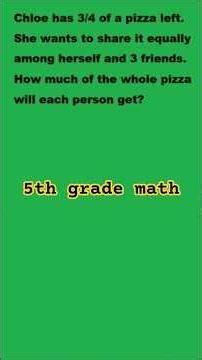 5th grade math problem #math #education #mathematics