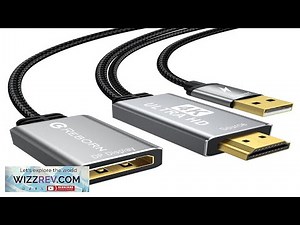 Reborn Active HDMI to DisplayPort Adapter 4K@60Hz Converter Unidirectional HDMI Source