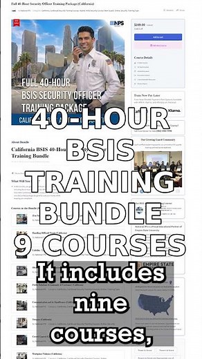 California Guard Card Training Costs $169?
