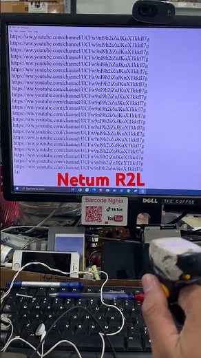 ✅ Test máy quét mã vạch/QR đeo ngón tay Netum R2L cho anh khách