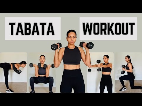 Full Body Tabata Workout | Intense Fat Burning Workout