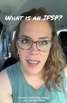 What is an IFSP?