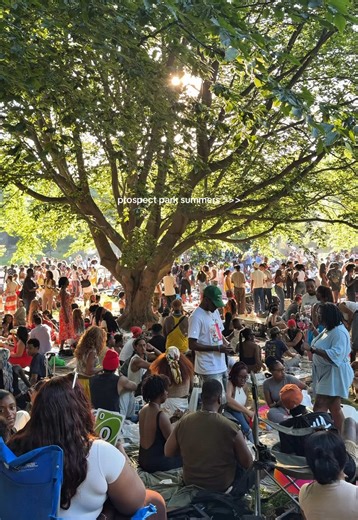 real ones know prospect park is where the culture resides 🙂‍↔️🫶🏾 #prospectpark #nycsummer #nycactivities #nycparks #brooklyn
