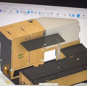 Hiatus Camper X 3rd Gen Tacoma Interior Cabinet Design