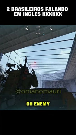 2 brasileiros falando em ingles kkkkkk #arcraiders #omanomauri