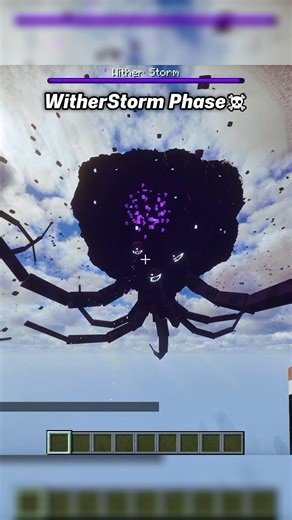 Wither Storm Phase in Minecraft Mod #witherstorm