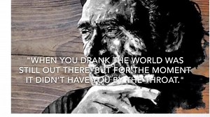 Quotes from the Charles Bukowski novel "Factotum." Find more here: http://bukowskiquotes.com/2012/04/best-charles-bukowski-quotes-from-the-novel-factotum/ Art Credits: "Hank on Wood" by ARTito: https://society6.com/product/hank-on-wood_print?curator=quotesyes "Charles Bukowski" by The Art Warriors: https://society6.com/product/charles-bukowski-1lq_print?curator=quotesyes | Charles Bukowski Quotes