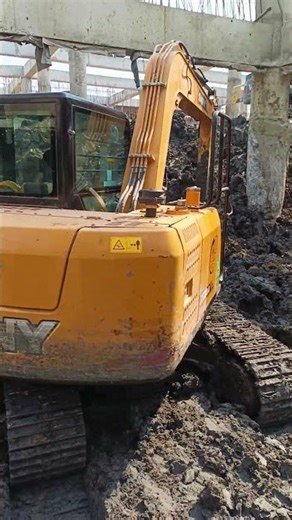 top down High rise building project soil excavation work going on