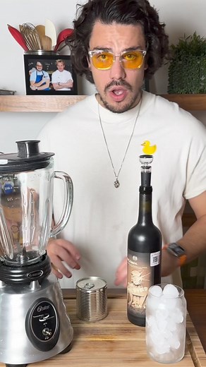 Batida Brasileira! 🇧🇷 🍷 Leche Condensada Vino Tinto! 😯 #drinktok #recipe #drinkrecipe #cocktail #brasilian #brasileiro #batida | El Arturito