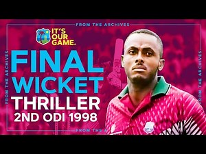 Final Wicket THRILLER! | Classic Match Highlights | Windies v England 1998
