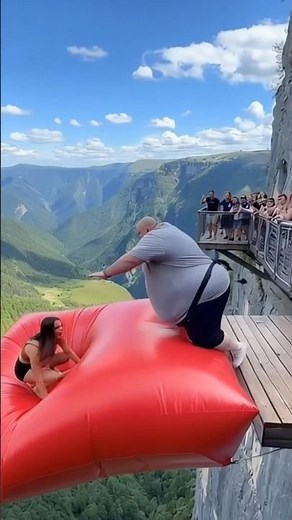 Cliff edge #cliffjumping #zipline