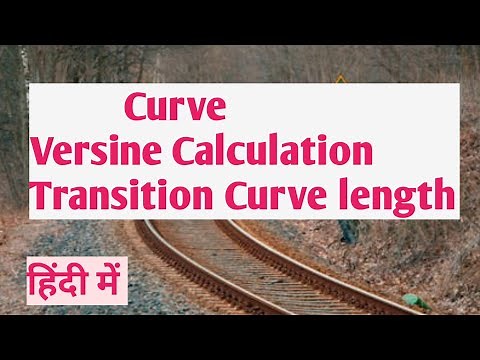 Curve Versine Calculation And Transection Length