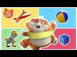 44 Cats | What are Meatball's favorite Toys? Let's find out!