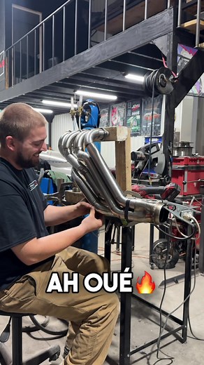 Le moment le plus satisfaisant la fabrication d’un set de headers👌🏻🔥 #fab #fabrication #header #ls3 #custom #customexhaust #exhaust #drift #drifting #driftcar #s14 #ls #levis #fyp #qc #extremefab