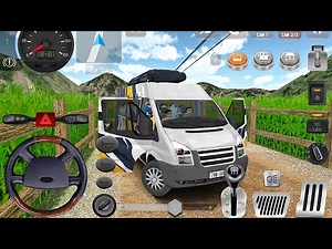 Real Ford Transit Games - VIP Transport Minibus Driving Game - Minibus Simulator - Android Gameplay