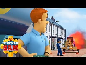 Wheels on fire! | Fireman Sam Official | Cartoons for Kids