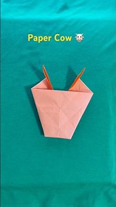Cute Paper Cow 🐄 | Try This Viral Craft Trend!