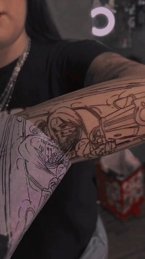 Realistic Gangster Tattoo Drawings - Ink Art in Atlanta