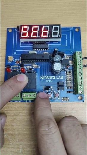 Programmable On Off Timer #kiyanislab #jlcpcb #arduinoproject #digitaltimer