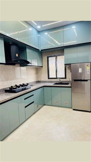 top 10 modular kitchen design ideas with colour combination #furniture #modularkitchen #viralvideo