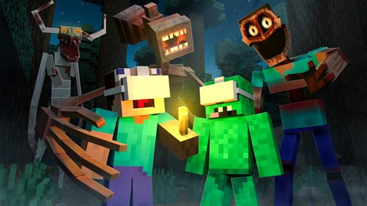 [熟肉]我把EVERY恐怖模组都放进VR版Minecraft里玩了…