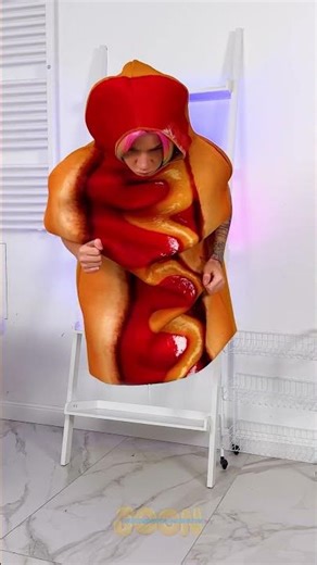 Legless Hot Dog Surprise 😂🌭