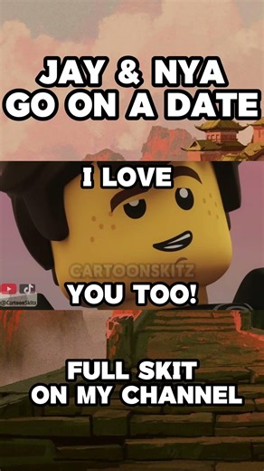 Jay And Nya Go On A Date #shorts #ytshorts